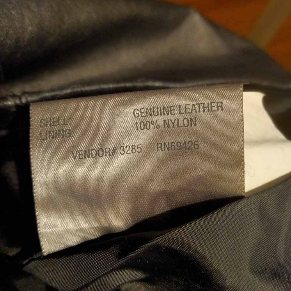 Y2K Wilsons Leather Maxima Black Women's Lace-Up Mini Pencil Skirt Sz 4 Vintage - Picture 8 of 8